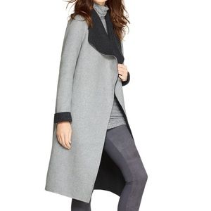 WHBM Reversible Wrap Coat